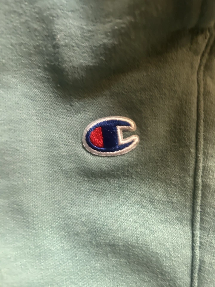 Conjunto de chándal Champion para mujer talla XXL Top XL pantalones verde Champion Spellout Foto 4 de 4