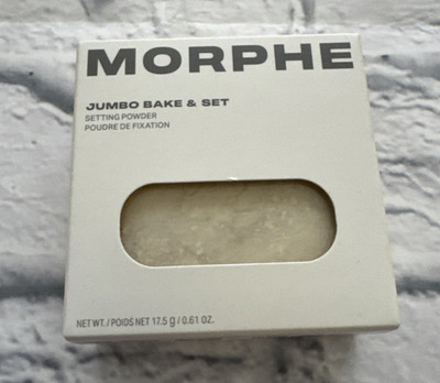 Morphe Jumbo Bake & Set Setting Powder 0.61 Oz Sealed Translucent