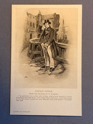A/S F. Barnard Cassell's Art Postcards, Captain Cuttle, ca 1920