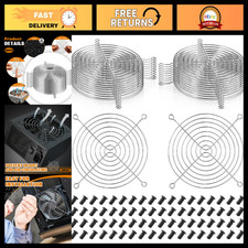 20 Pack 120mm PC Fan Grill Guard Cover with Screws - Durable Protection  Easy I