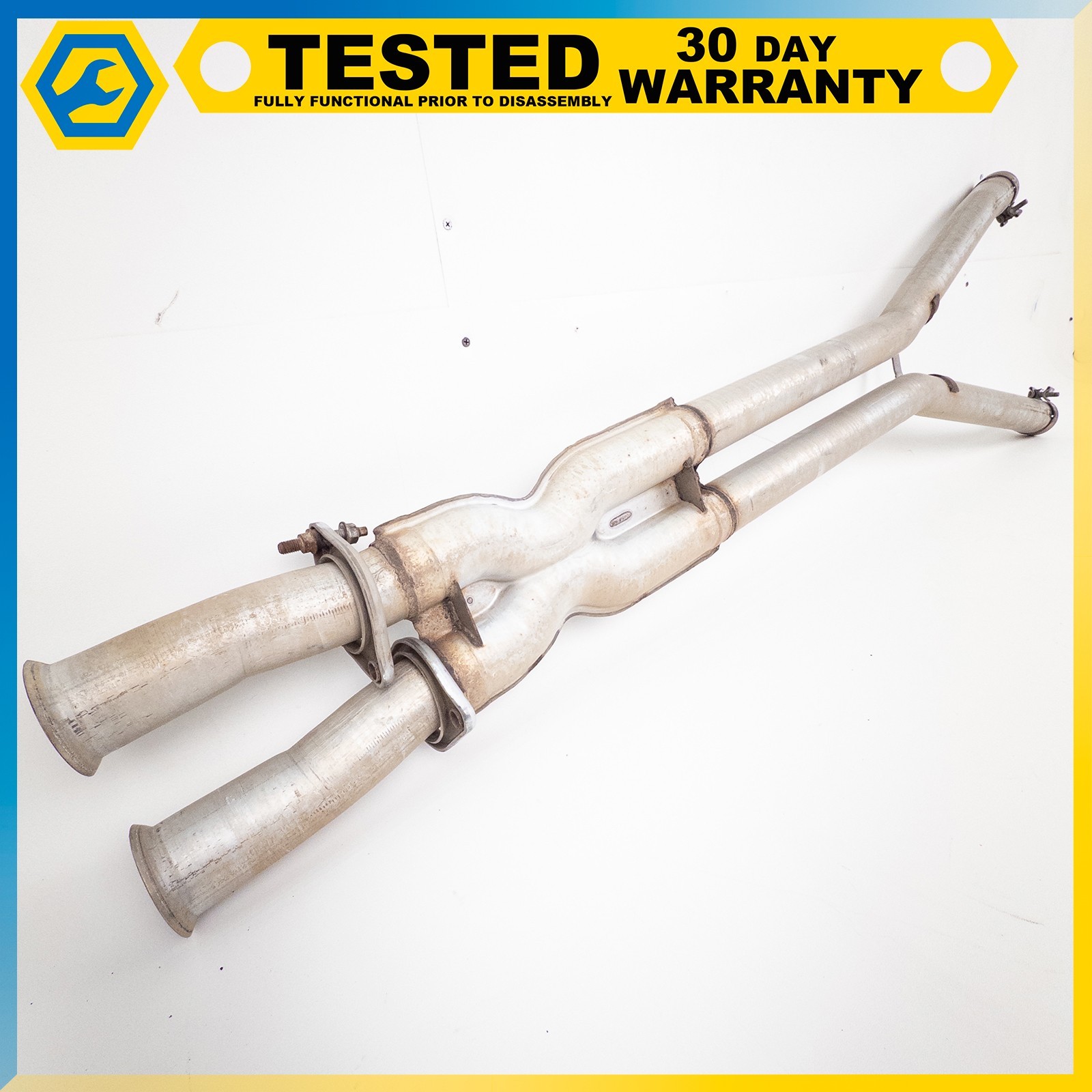 05-13 CHEVROLET CORVETTE C6 XLR EXHAUST X-PIPE ASSEMBLY INTERMEDIATE OEM