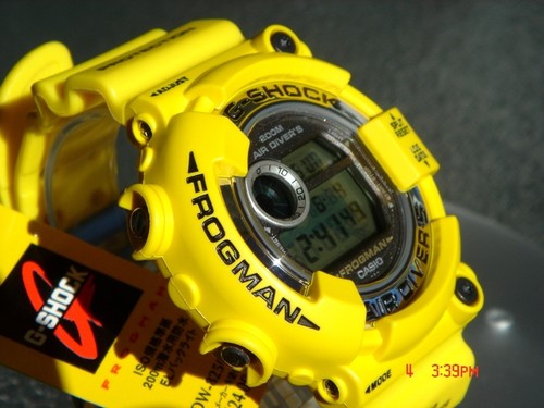 CASIO G-SHOCK FROGMAN YELLOW RARE DW-8250Y-9T BNIB airdivers rose gold - Picture 12 of 12