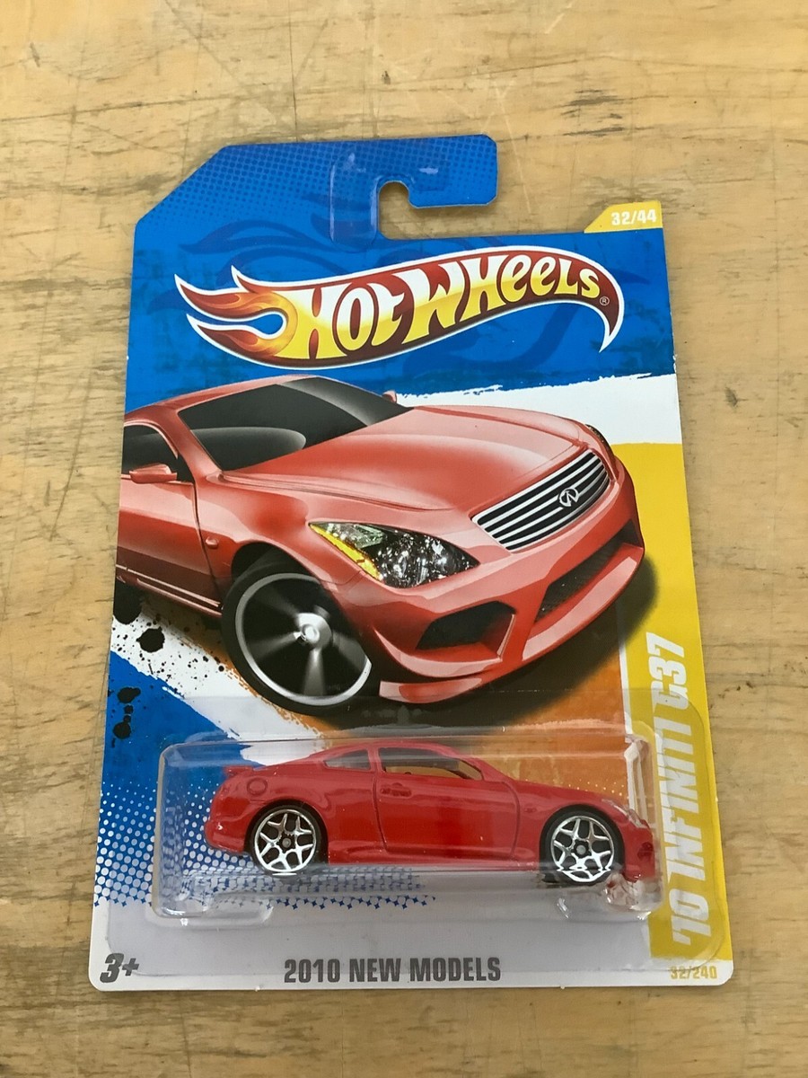 2010 Hot Wheels '10 Infiniti G37 Red #32/240 | eBay