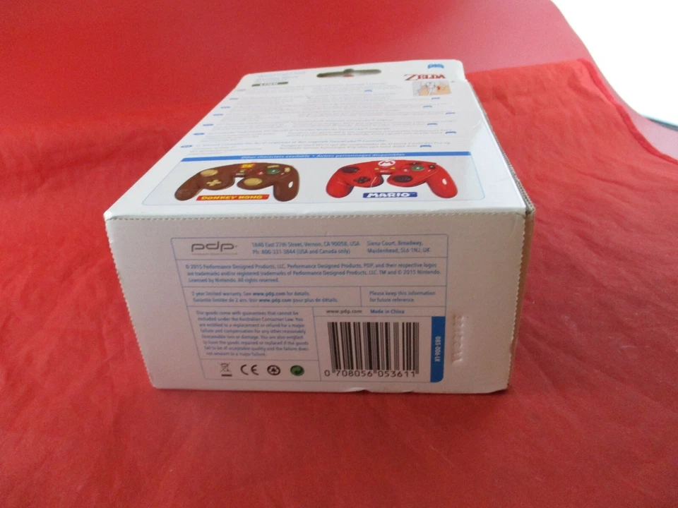 The Legend of Zelda Wii U Fired Fight Pad Green Remote Control Paddle NEW - Image 4 of 4