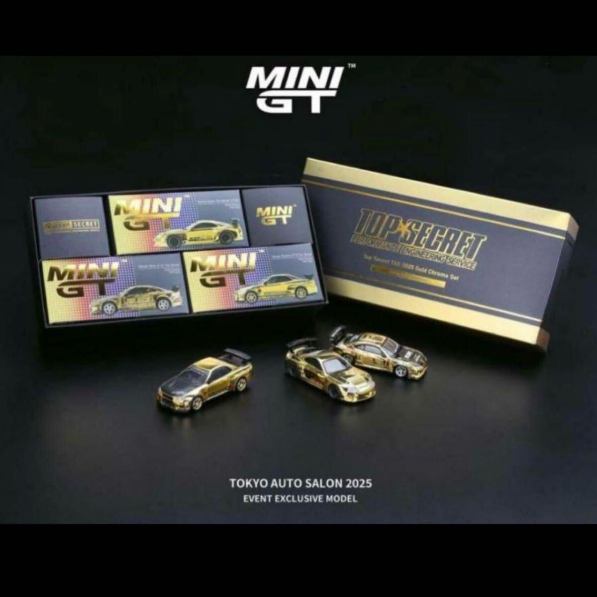【レア】MINI GT Top 2025 東京オートサロン 限定 MINI GT TOP SECRET TOKYO Auto Salon 2025 Limited Edition