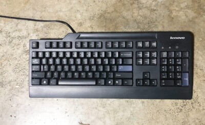 Lenovo SK-8825 / 41A5289 Wired USB Keyboard for PC - Black | eBay