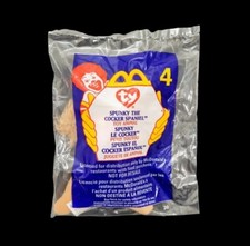 1999 MCDONALDS HAPPY MEAL TY BEANIE BABIES SPUNKY THE COCKER SPANIEL  4