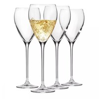 Krosno Perla GläSer FüR Wein WeißWein Prosecco | Set 4 | 280 Ml | SpüLmaschine