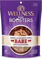 Wellness CORE Bare Bowl Boosters for Dogs, Grain-Free Freeze-Dried Food Mixer or
