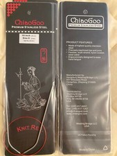 ChiaoGoo Circular Knitting Needes Size 0 2mm 16 inch Knit Red