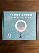 Prismatic Weighted Halo Ring Light Stand Heavy Duty, 7 lb, for Halo, Photography