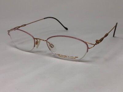 NEOSTYLE CITYSMART 589 507 Eyeglasses Frame Half Rim 51-21/18135 Pink/Gold ZE15