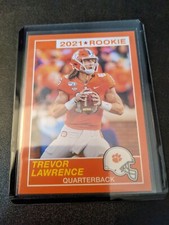 Trevor Lawrence 2021 Chronicles Draft Picks Score Orange SP RC Rookie Jaguars 