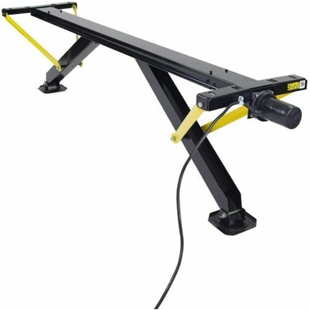Lippert 298707 Rear Electric Stabilizer Jack With Black Exterior 