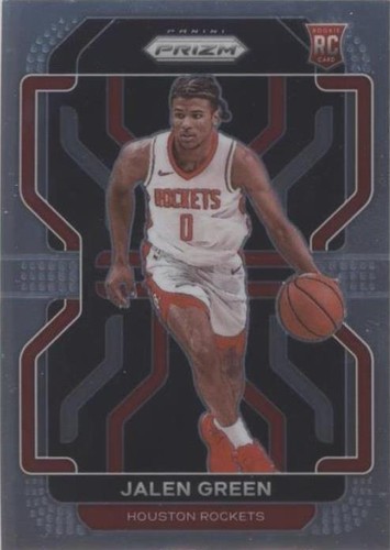 2021-22 Panini Prizm Basketball Jalen Green Base Prizm Rookie Card