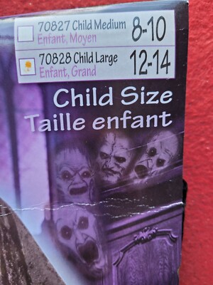 Children's Halloween Costume Forgotten Souls Size 12-14 | eBay
