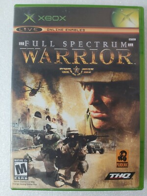 Full Spectrum Warrior (Microsoft Xbox, 2004) 