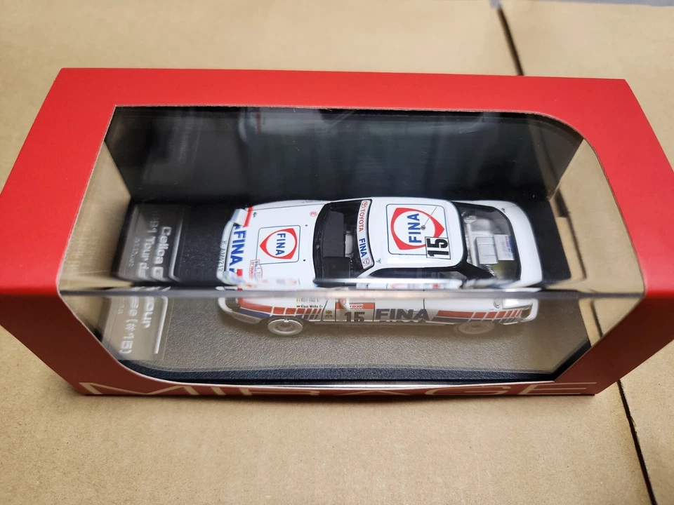 HPI TOYOTA CELICA GT-FOUR #15 1991 TOUR DE CORSE 8168 1/43 Foto 2 de 4