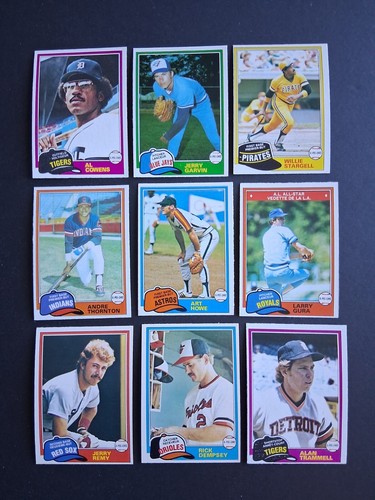1981 OPC baseball U-pick to complete your set Gray backs #1 - 199 - EX+-MNT/READ - Picture 75 of 131