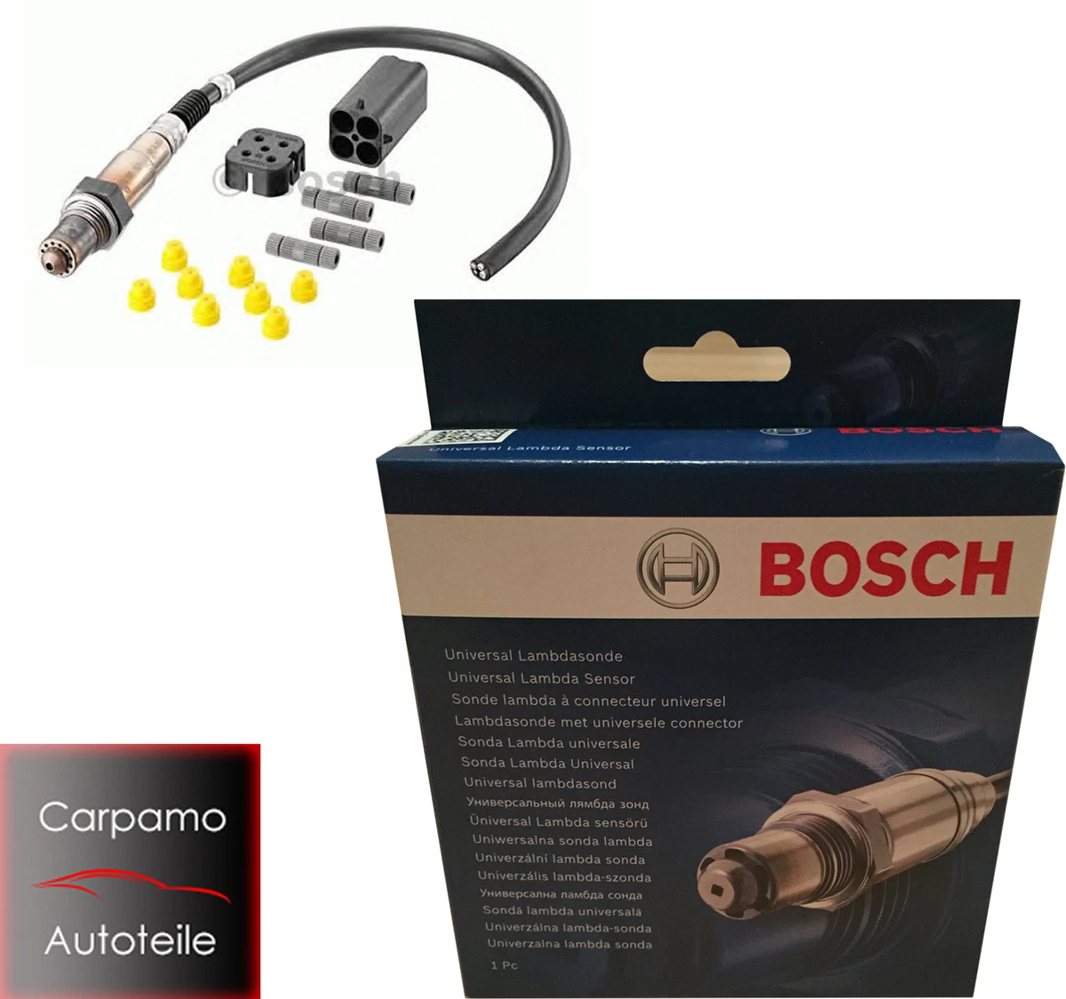 Bosch Universal Lambdasonde 0258986602 4-Polig - Kabel LS 602 LSF4 