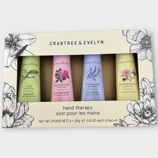 Crabtree Evelyn NIB Set of 4 x 25g Hand Therapy Lotion