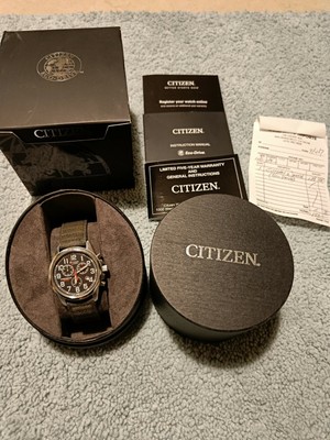 citizen eco drive chronograph wr100