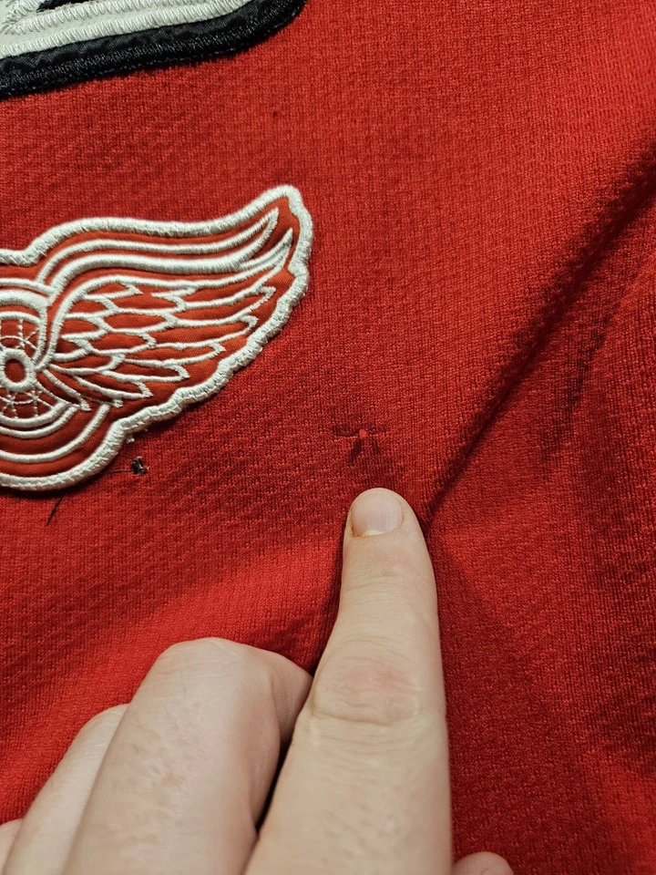 Camiseta estilo béisbol vintage Steve Yzerman #19 Detroit Red Wings NHL talla L Foto 3 de 4