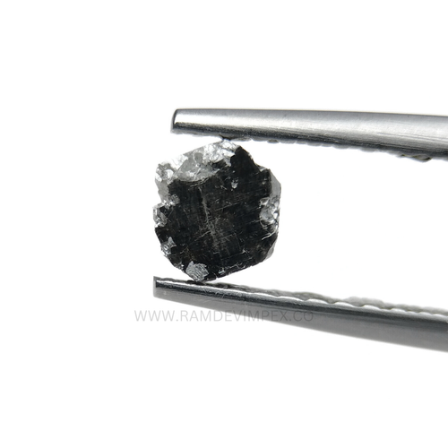 Rose Cut Shape Salt and Pepper 0.27 Ct. Diamond Natural Loose Diamond - Picture 4 of 8