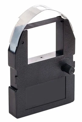 COMPUMATIC REPLACEMENT RIBBON FOR PYRAMID 3500, 3700, 4000 TIME RECORDER, 4000R BLACK INK