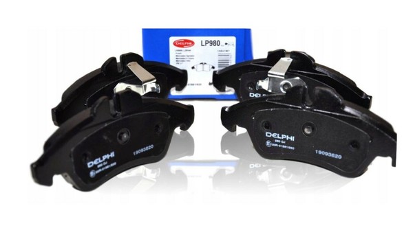 Delphi Bremsbelagsatz BremsbelÄGe BremsklÖTze LP980 FüR Mercedes Sprinter VW LT-image