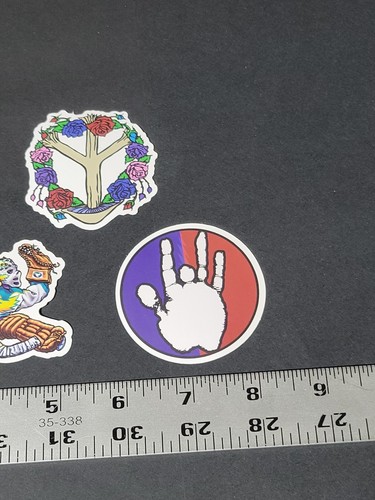 💎 Menge 5 Grateful Dead Jerry Garcia Hockey Frieden Schlange Totenkopf Aufkleber 💎 L12 - Bild 4 von 9