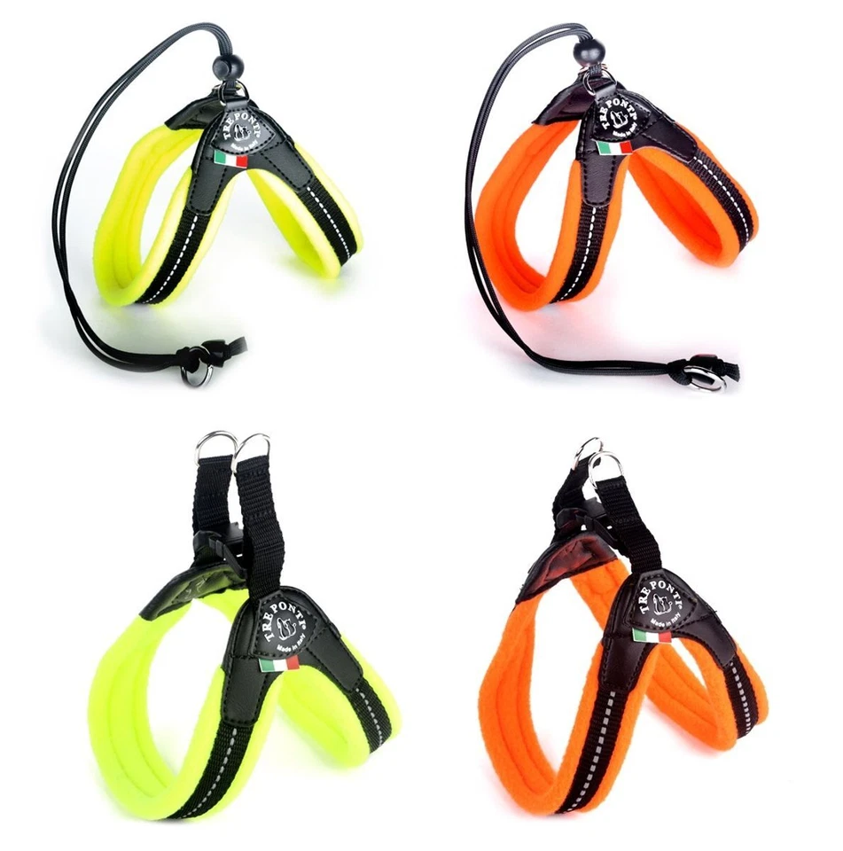 Tre Ponti Geschirr Easy Fit Soft Fleece Hundegeschirr in div. Größen und Farben