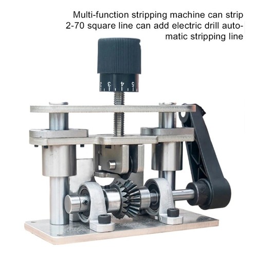 Manual Electric Wire Stripping Tool Scrap Copper Cable Peeling Machine 2-20mm - Bild 7 von 10