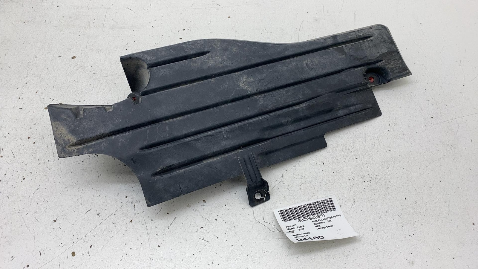 2013-2018 Ford C-Max Left Rear Driver Side Underbody Splash Shield Cover