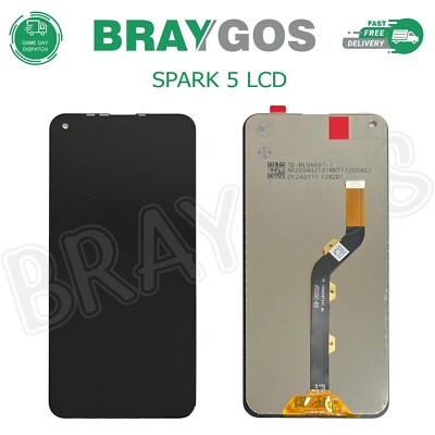 Ersatz für TECNO SPARK 5 KE5 KD7S LCD Display Touchscreen Digitizer
