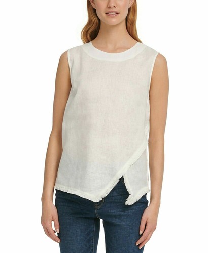 dkny linen tops