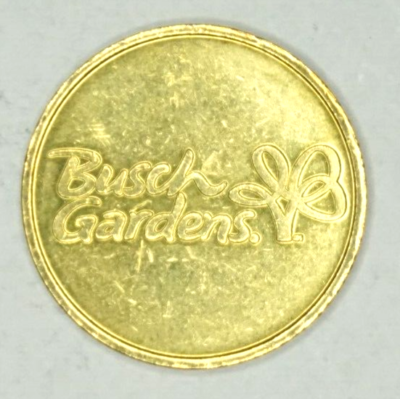 Token SeaWorld Busch Gardens 25.5mm Coin Medallion | eBay