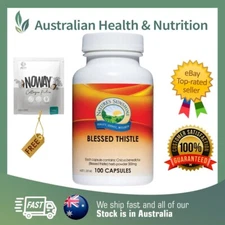 NATURE'S SUNSHINE BLESSED THISTLE 100C + FREE SAME DAY SHIPPING