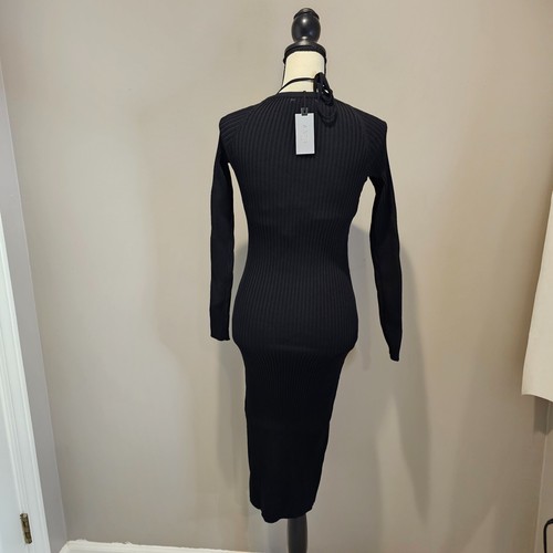ASTR The Label Topanga Halter Bralette Long Sleeve Midi Dress Women's sz Med NWT - Picture 4 of 12