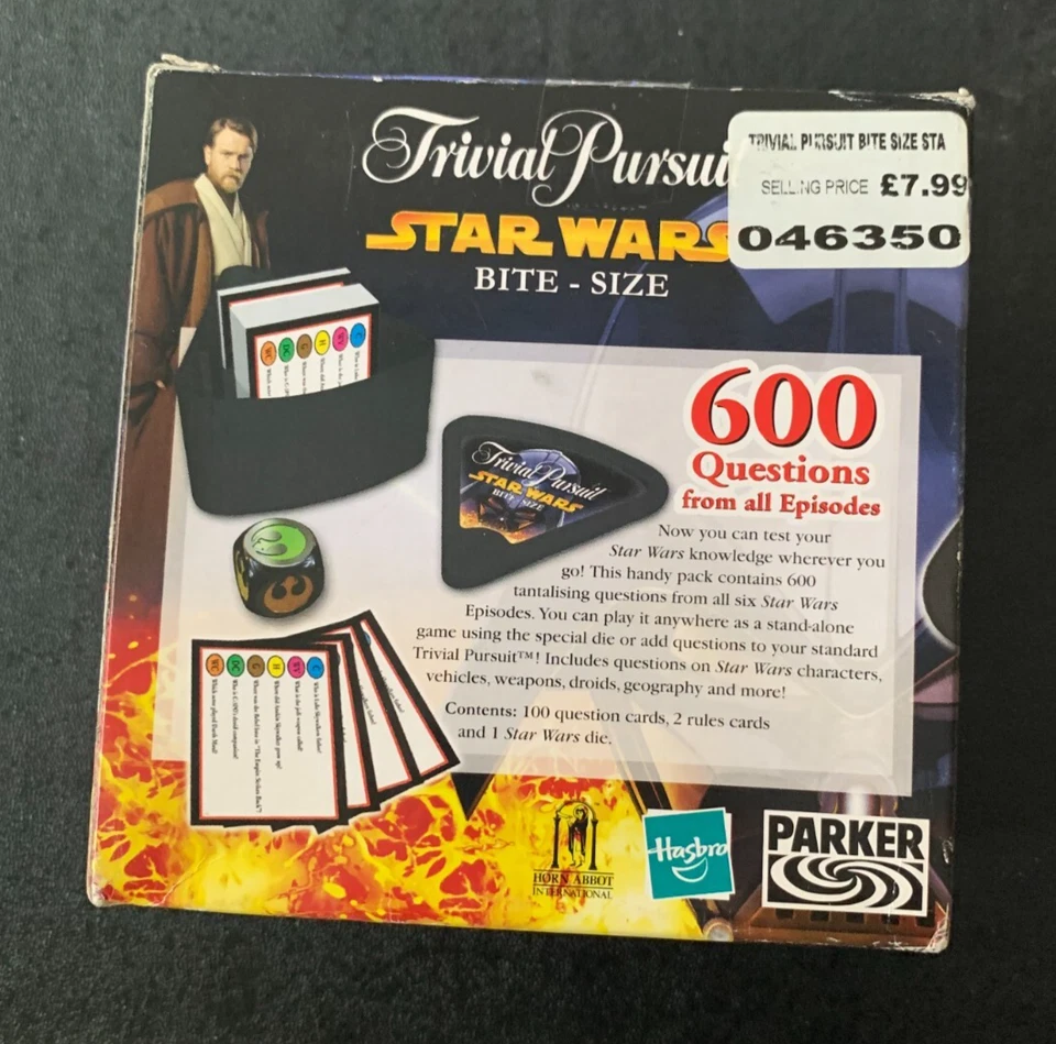 Star Wars Trivial Pursuit Bite Size 600 Questions From All Episodes 2005 Signed - Image 2 of 4