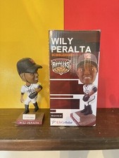 NIB 2015 WILY PERALTA TIMBER RATTLERS TIGERS BREWERS BOBBLEHEAD SGA 7/26/2015