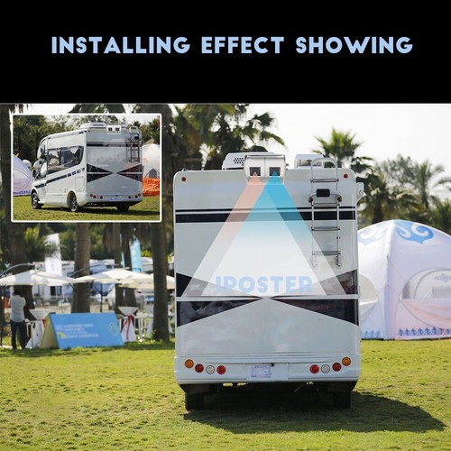 5" LCD Monitor 4PIN White Color Dual Head Rear View Camera 2x 15m For Caravan Rv - Picture 13 of 24
