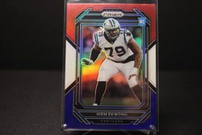 2022 Panini Prizm IKEM EKWONU RC RED WHITE BLUE #366 Carolina Panthers
