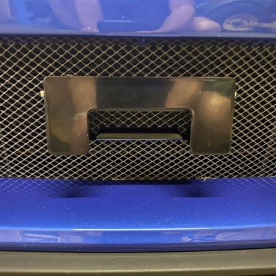 Porsche 992 GT3 Kennzeichenklemme, ohne Bohren, Schnellspanner, abnehmbar