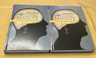 Encyclopedia of Human Memory Volumes 2 & 3 Only [2 volumes] --Mint Condition--