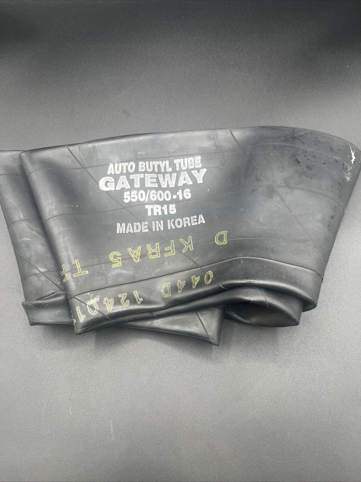 Auto Butyl Tube Gateway 550/600-16 TR-15 HEAVY DUTY TUBE TIRE