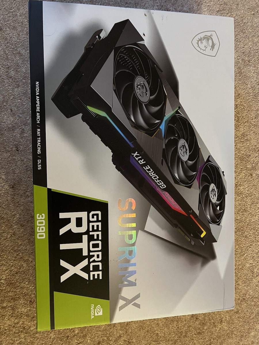 MSI GeForce RTX 3090 SUPRIM X 24GB GDDR6X Graphics Card for sale
