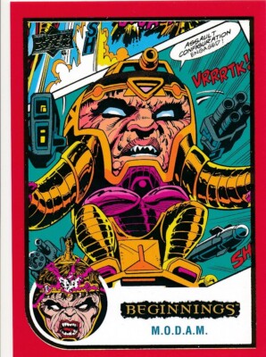 #7 M.O.D.A.M. 2023(2024) UD Marvel Beginnings vol 2 series 2 RED