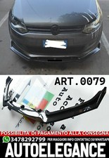 LAME DE LAME AVANT 3 PIÈCES ADAPTÉ AU LOOK SPORTIF VW POLO 6R