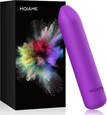 Mini Bullet Vibrator for Women – 10-Speed Waterproof Rechargeable Finger Massage